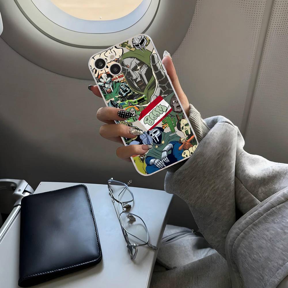 M-MF Rapper D-DOOM For IPhone 17 16 16e 15 14 13 12 11 Pro Max Mini Plus Phone Case