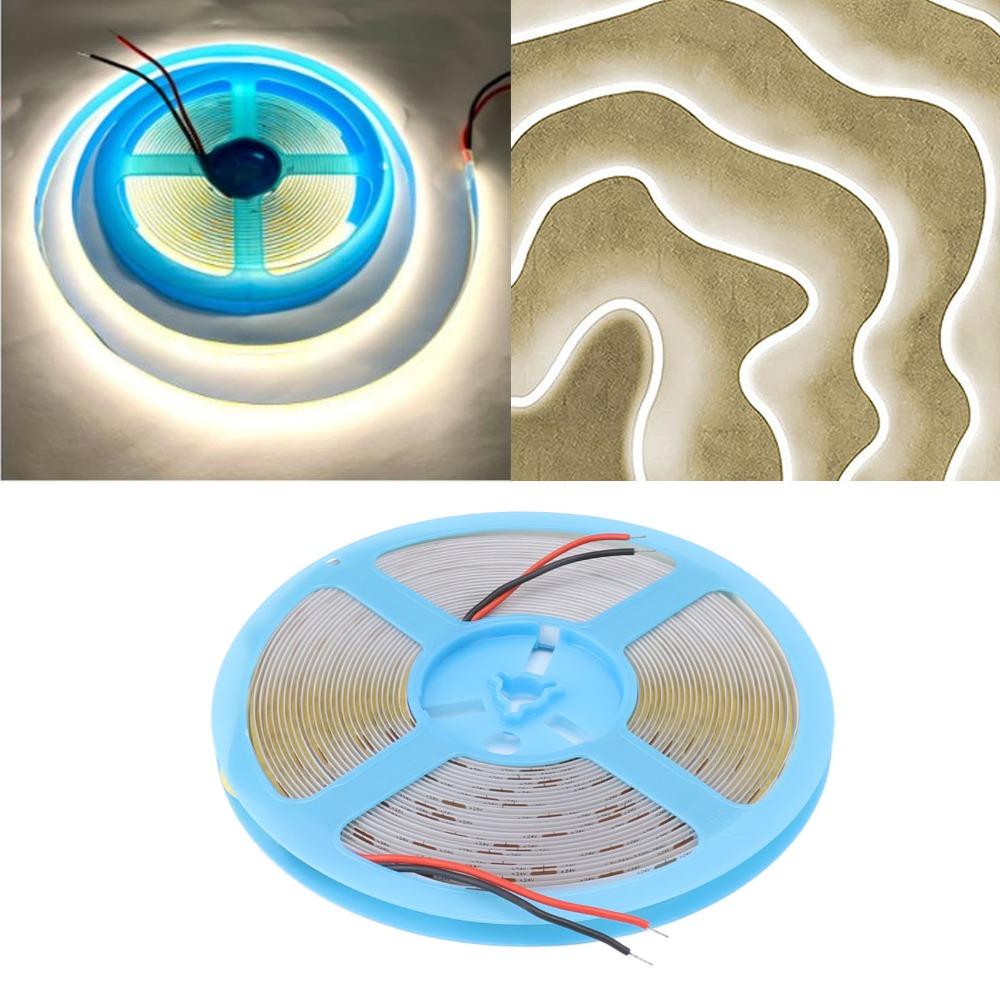 24V LED Tape Light 32.8ft LED Light Strip Bright COB Light Strip  Dressing Mirror