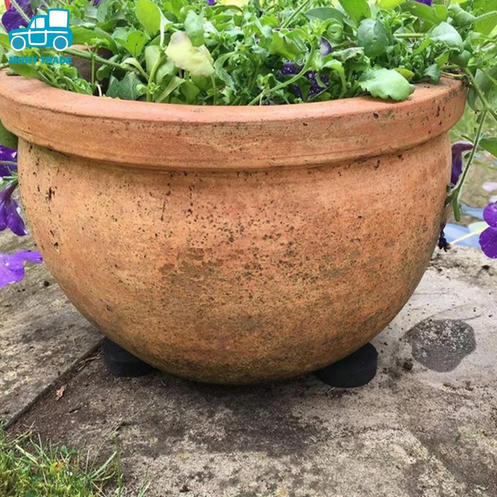 MORYTRADE Pot Raising Rubber Root Rot Indoor Potted 20 Pieces Platform, Mat, Breathable, Prevention, Drainage, Anti-Slip, Gardening, Plants, Plants,