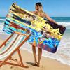 Dragon Ball Super Print Beach Towel, Large Soft Quick Dry Towel for Beach Camping Swimming