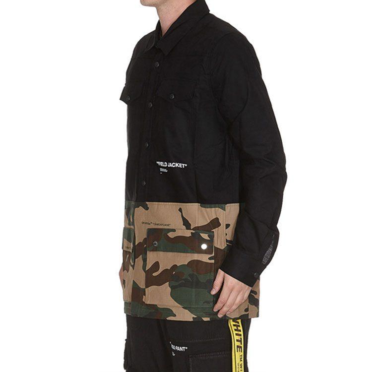 OFF WHITE SS19 Jackets Men's Square Collar Moderate Other OMGA062E188110101001