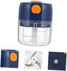 1satz Electric Garlic Chopper Mini Wireless Food Processor Portable Kitchen Grinder Easy Clean Baby Food Maker
