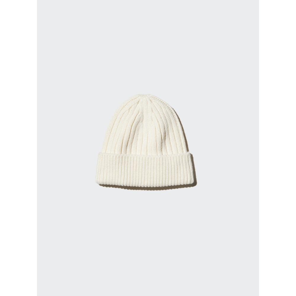 Uniqlo Heattech Rib Beanie Model