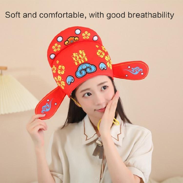 Traditional Groom Hat for Wedding Party and Photography Props Costume Hat