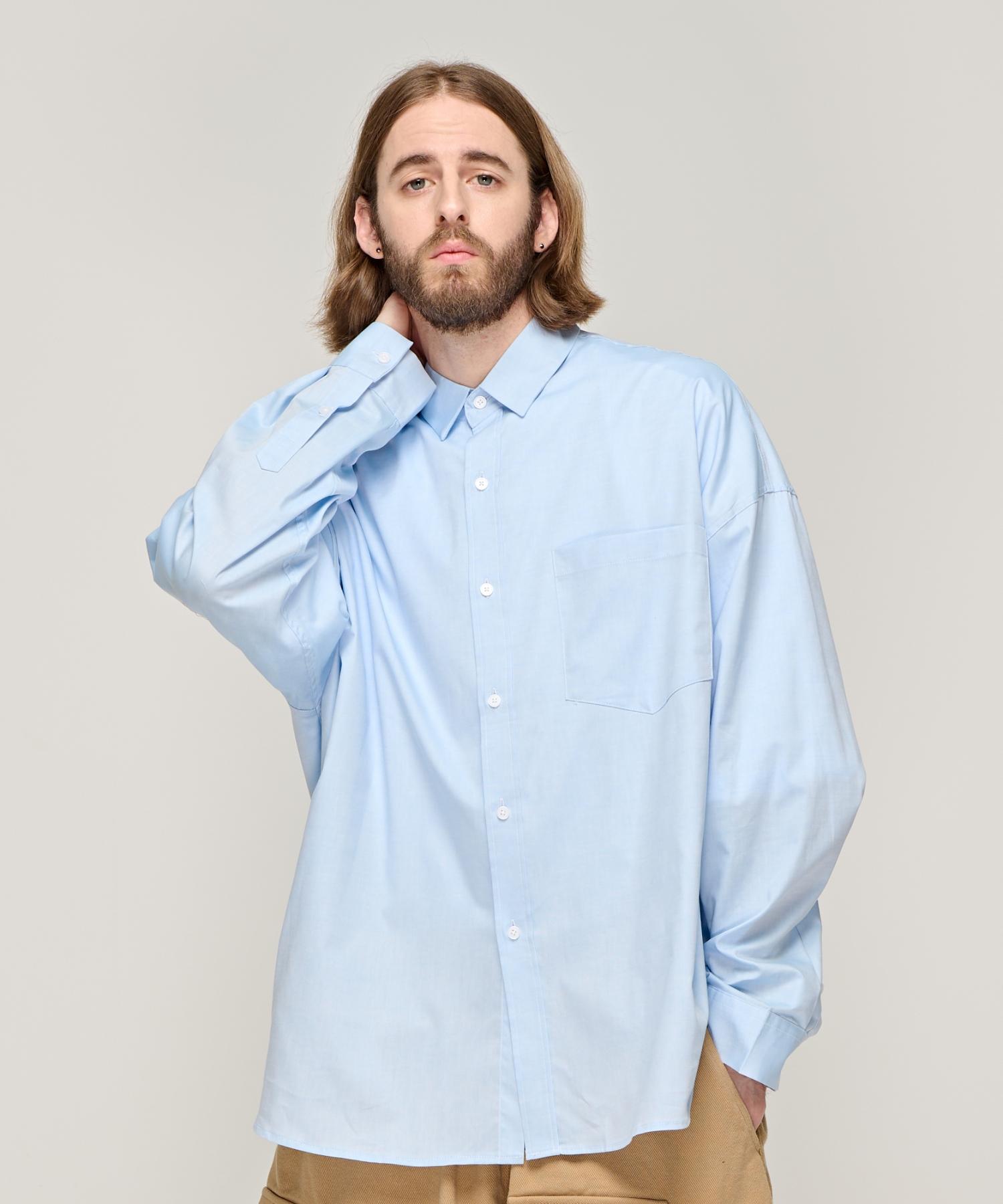Cargo Bros Cb City Boy Oxford Shirt (Sky Blue) Free