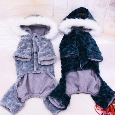 Winter Warmer Haustier Hund Overall Winddichte Hundekleidung für Kleine Hunde Chihuahua Jacke Yorkie Kostüme Shih Tzu Mantel Pudel Outfits