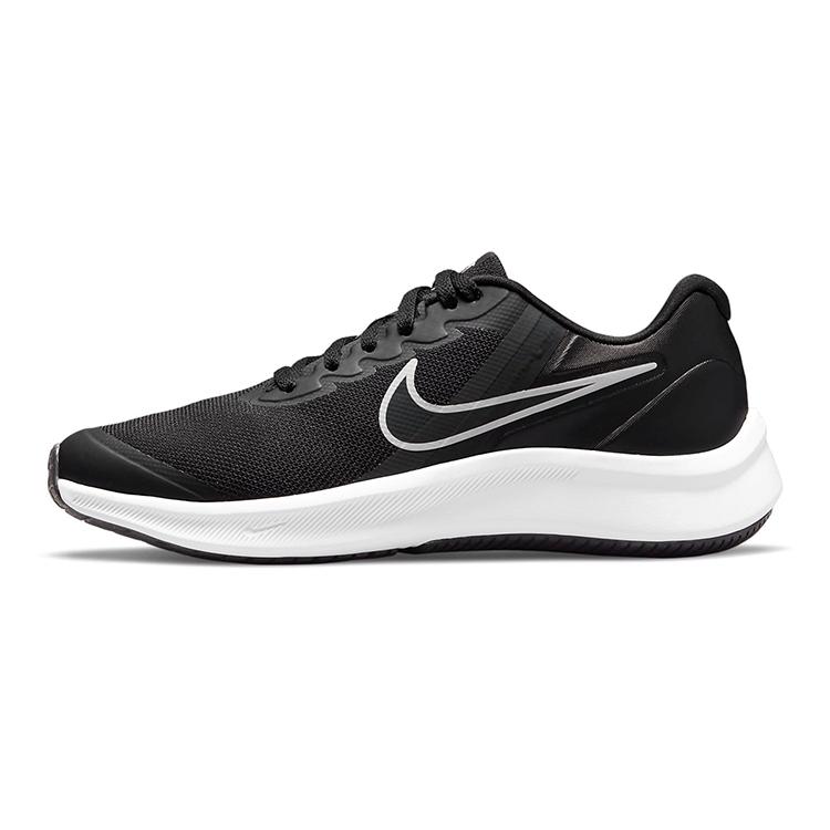 Nike Star Runner 3  Black Summit White  GS DA2776-003 36