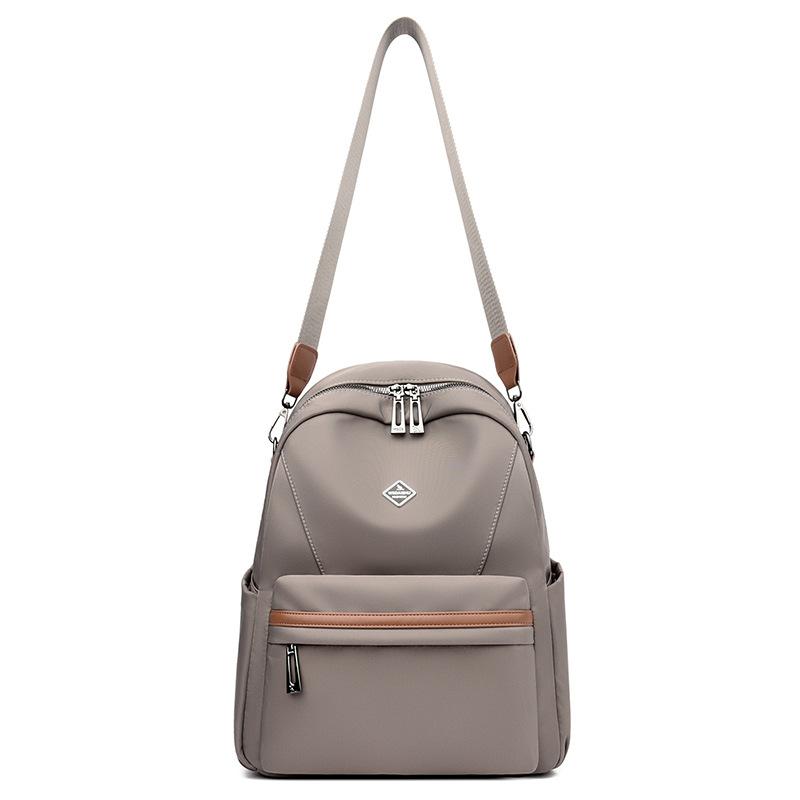 A Large-capacity, Simple Backpack for Women, A Lightweight Commuting Travel Bag