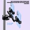 Adjustable Rotatable Phone Stand Universal Double Position Phone Clamp Mount Tripods Accessories for Double Camera Positions