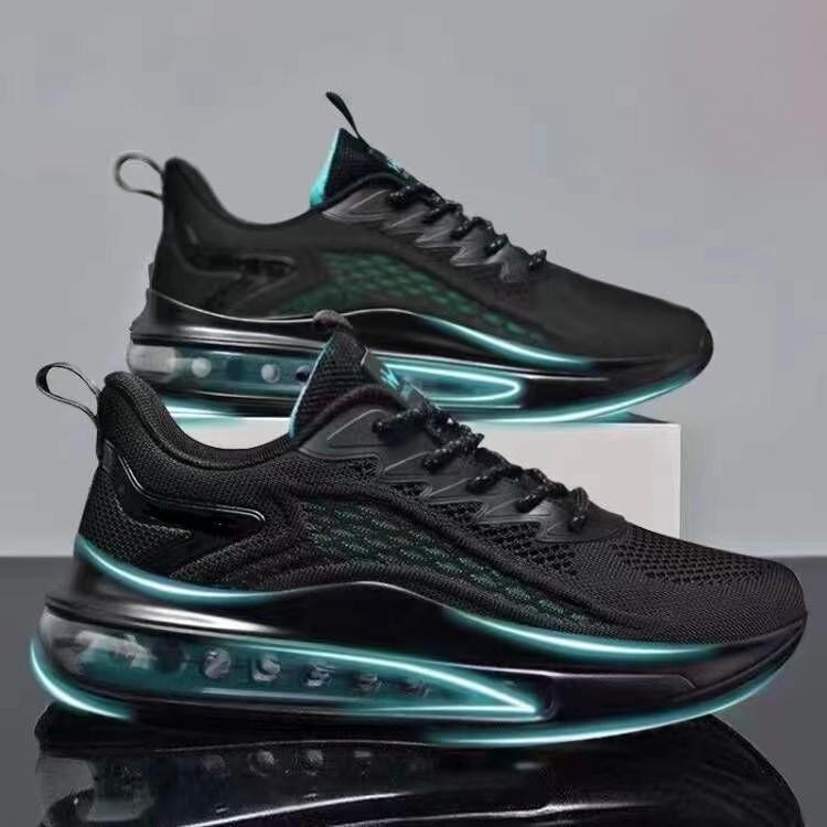 Men's Trendy Breathable Running Shoes - Comfortable, Soft Thick Sole for Autumn and Winter