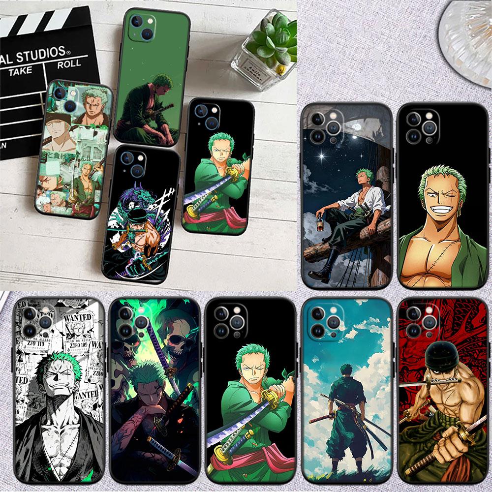 One Piece Zoro Soft Shell Phone Case for Samsung Galaxy Note 10 20 S23 S24 S25 Ultra FE Plus Edge Lite A02S A35 A07 A17