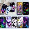 UP22 Colorful Butterfly Shell Phone Case for Samsung Galaxy Note 10 20 S23 S24 S25 Ultra FE Plus Edge Lite A02S A35 A07 A17