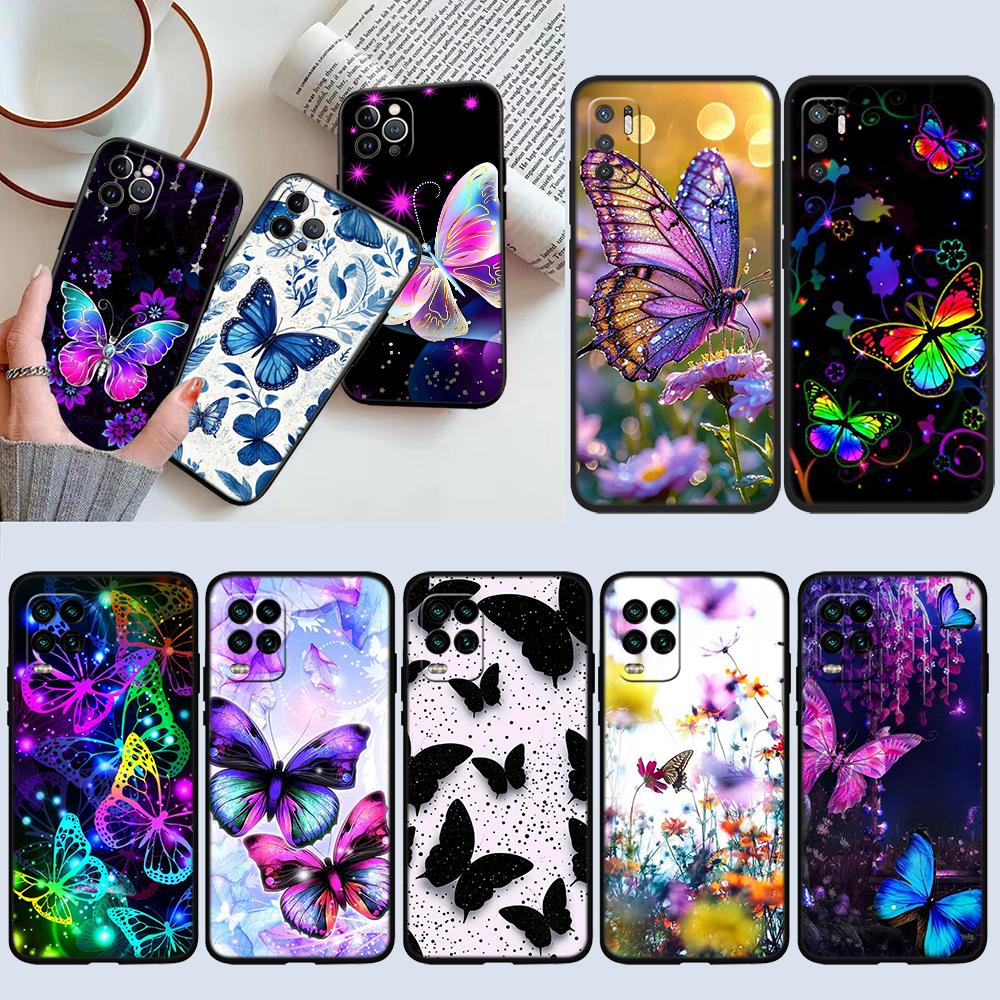 UP22 Colorful Butterfly New High-End Shell Phone Case for iPhone 16 15 14 13 12 Pro Max Plus Mini