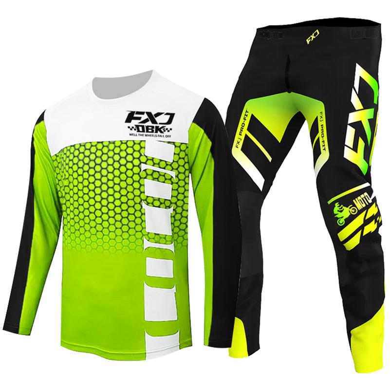 Motocross-Ausrüstungsset für Kinder 4 5 6 7 8 9 10 11 12 13 Jahre Jugend Kind Motorrad Junge Mädchen Jersey Hose Kits Rennanzug Offroad Enduro MX MTB