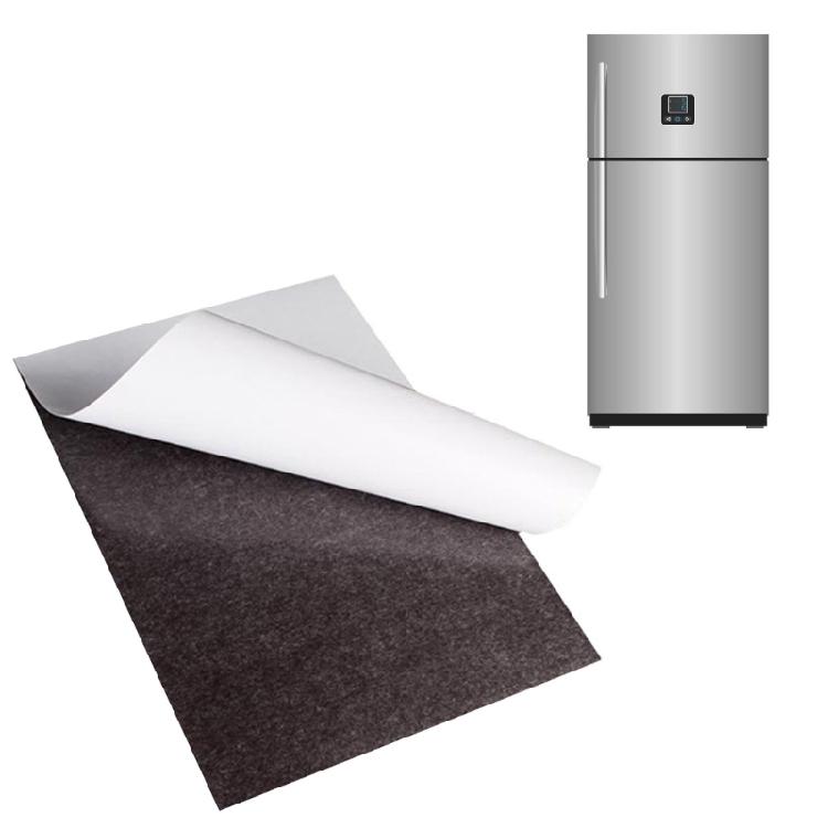 Multipurpose Small Rubberized Magnet Sheet Oil Resistant Small Magnetic Rubber Pad Simple Installs for Industrial & Person