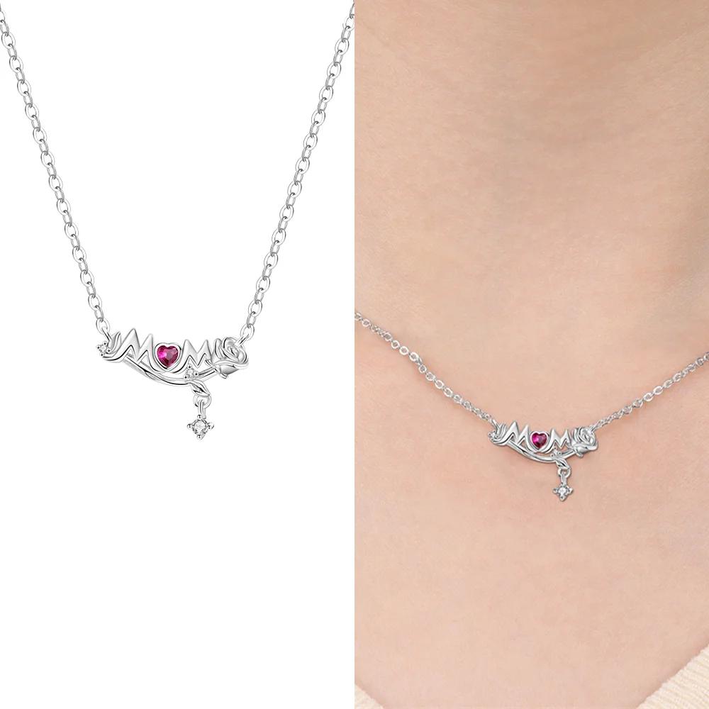 Authentic Purple Iris Flower Necklaces Sunflower Fourleaf Shamrock Pendant copper Necklaces Women Jewellery Fine Anniversary Gift