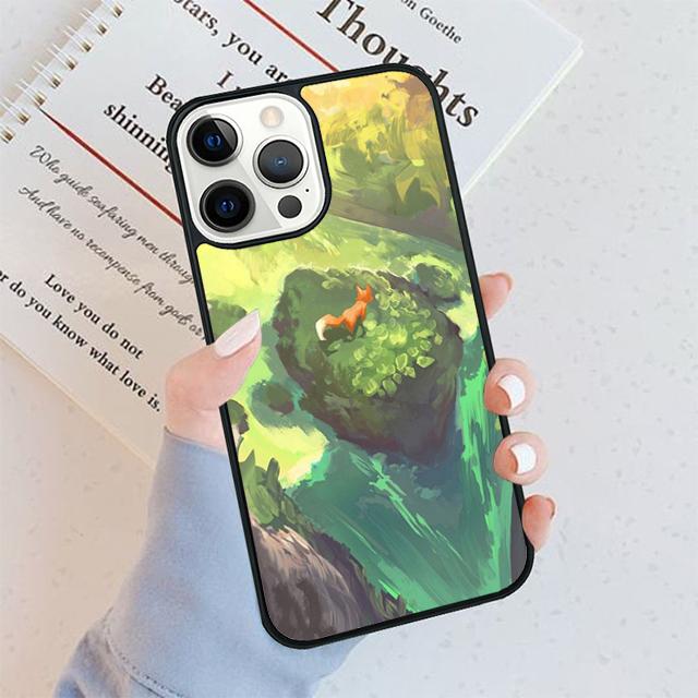 Watercolor Painting The Fox Phone Case For iPhone 17 Air 15 16 16e 11 12 13 14 Pro Max Cover For iPhone 17 Air Max Plus Fundas