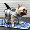 Verão Filhote de Cachorro Grande Maiô Tubarão Sereia Forma Pet Colete Salva-vidas para Cães Pequenos Grandes Corgi Shiba Inu Roupas mascotas Roupas