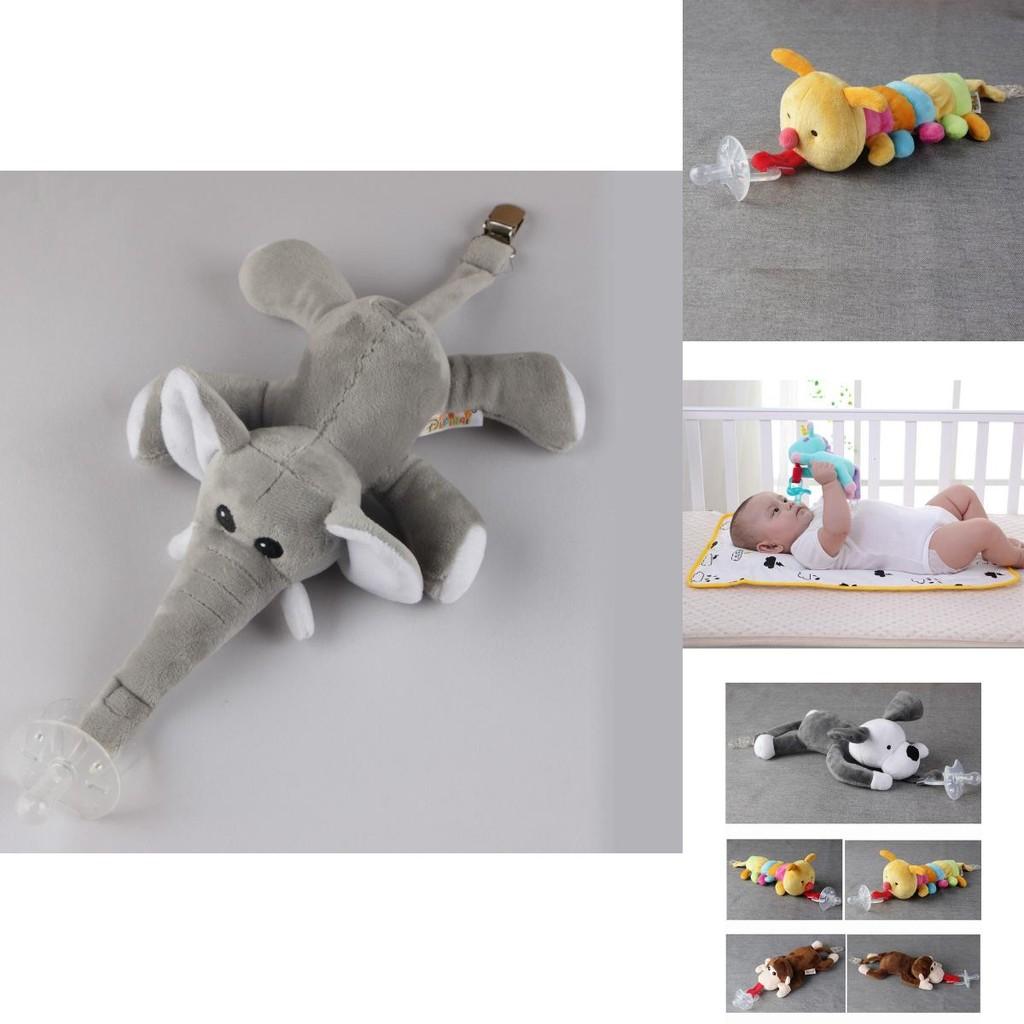 Soft And Soothing Baby Unicorn Pacifier Toy With Removable Clip