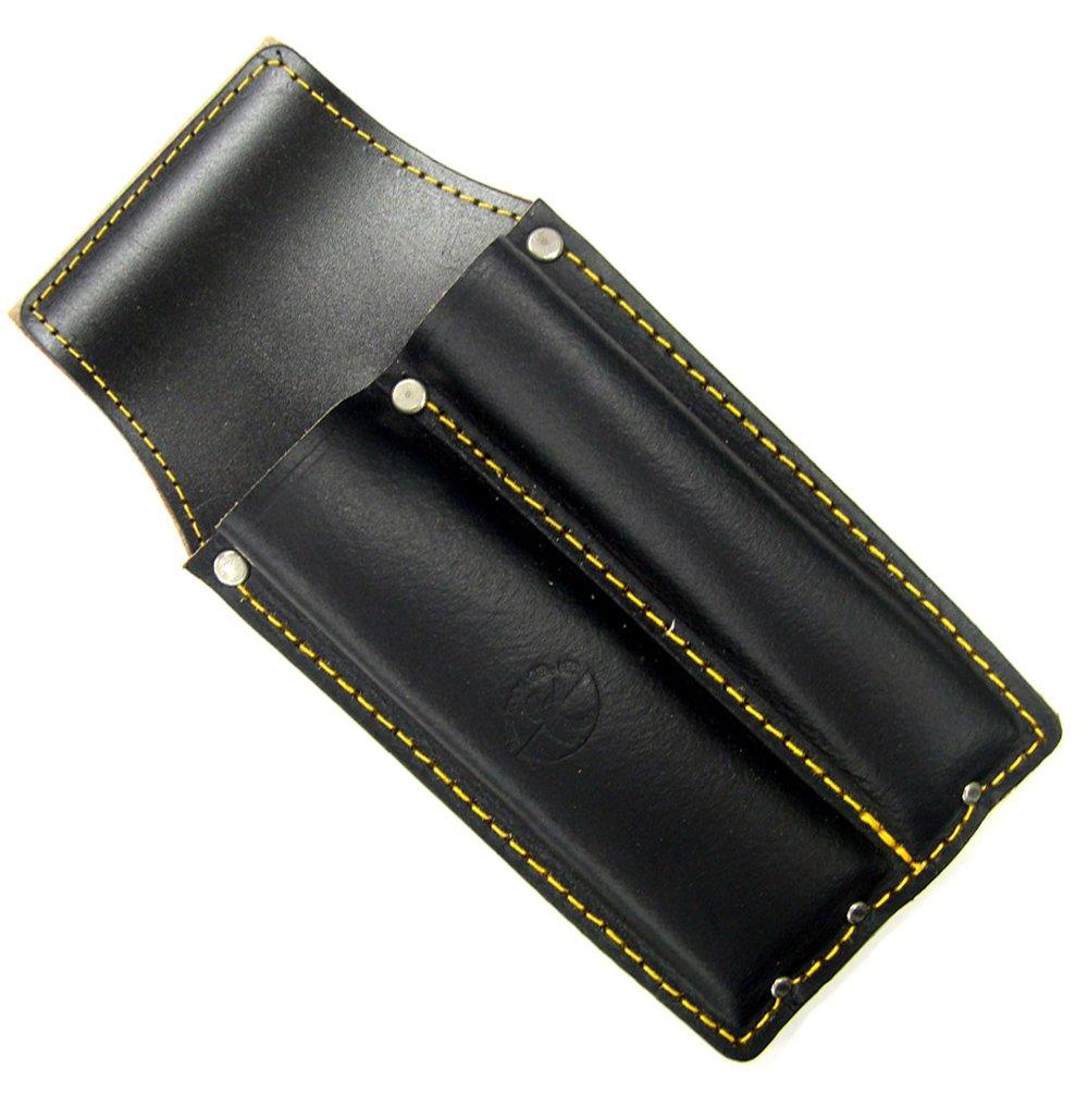 B-STAFF Black Leather Chisel Case, 1.5 Inches, TC-417