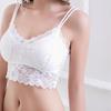 L-XL Sommer Oberbekleidung Mode Damen Spitzen-BH Damen Top Casual Bequemer Wickel-BH