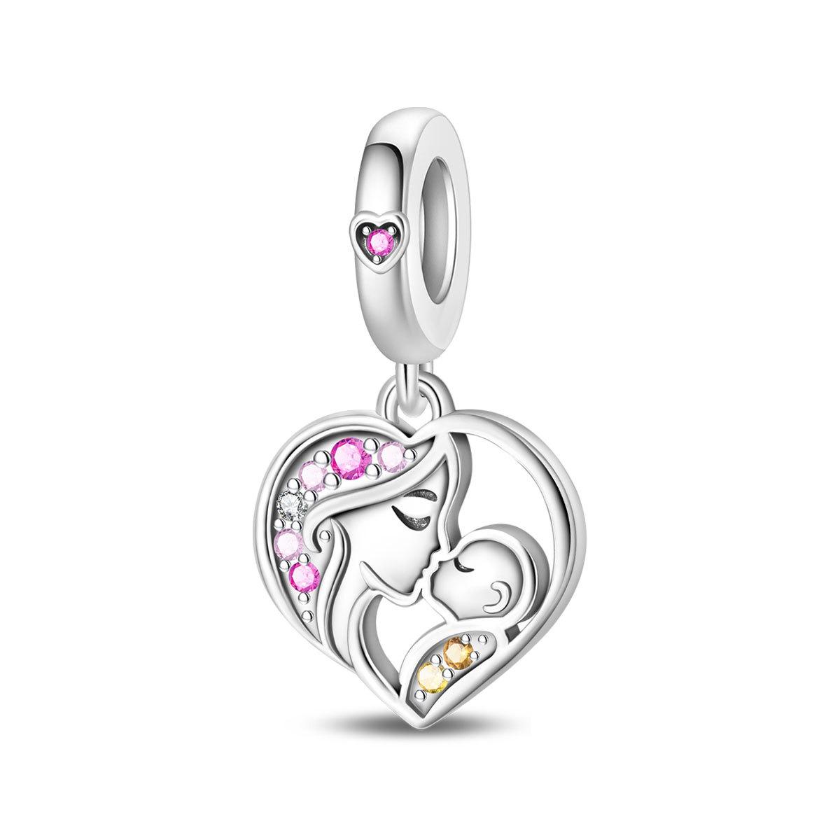 Семейный Шарм Любовь Счастливые Песочные Часы Шармы Бусины Для DIY Украшений Ожерелье Браслет Аксессуары