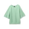 INDIVI New Colors Flare Sleeve Knit 12712452 Size 38 Knitwear/Sweater Available! [Elegant Lamé Material] Women's Off-White (003) (M)