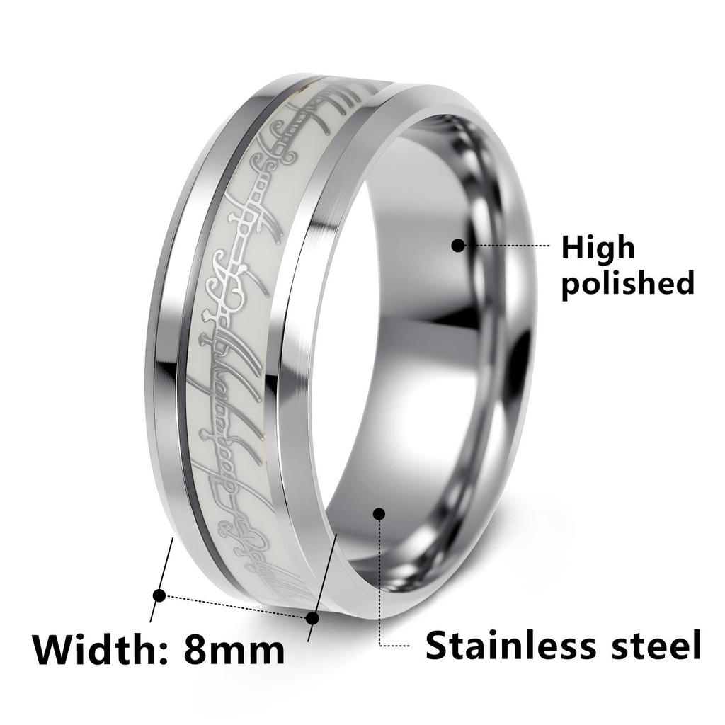 Glow-in-the-Dark Magic Ring: Shimmering Party and Concert Accessory