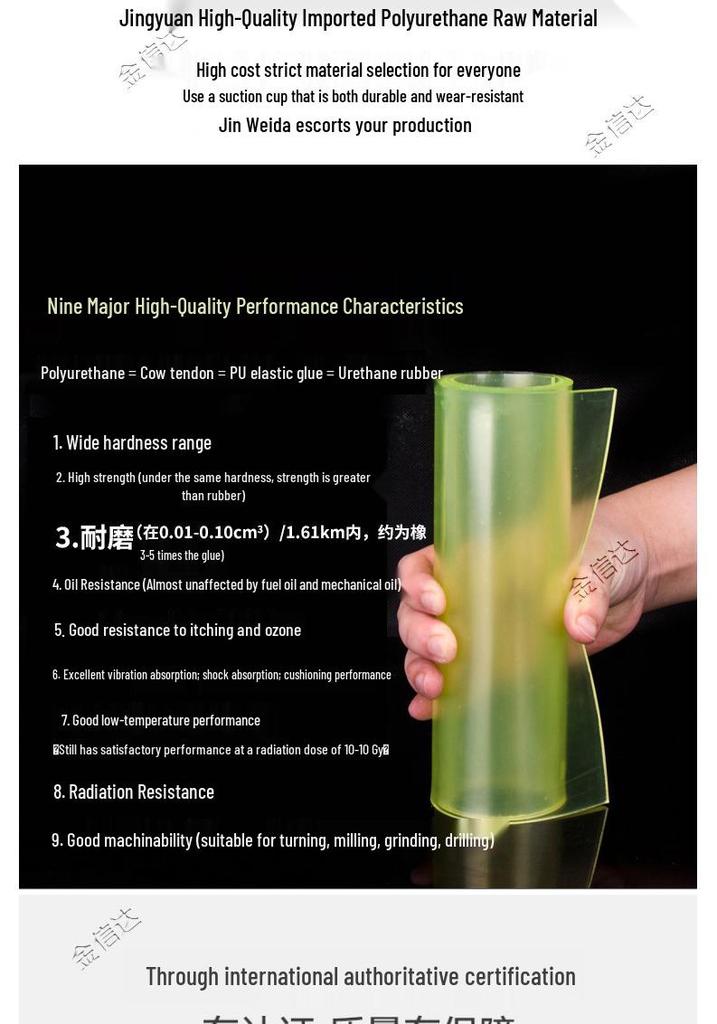 Alternative VTEC Polyurethane Vacuum Suction Cups VBF Series (30/40/50/60/80/100PU-18F/38M)