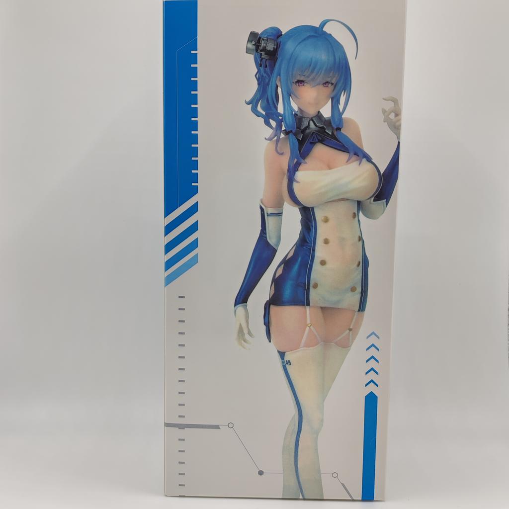 24CM Anime Game Azur Lane USS St Louis Figure Dress Standing Anime Model Toy Gift Collection Decorative Ornament Clothes Removed