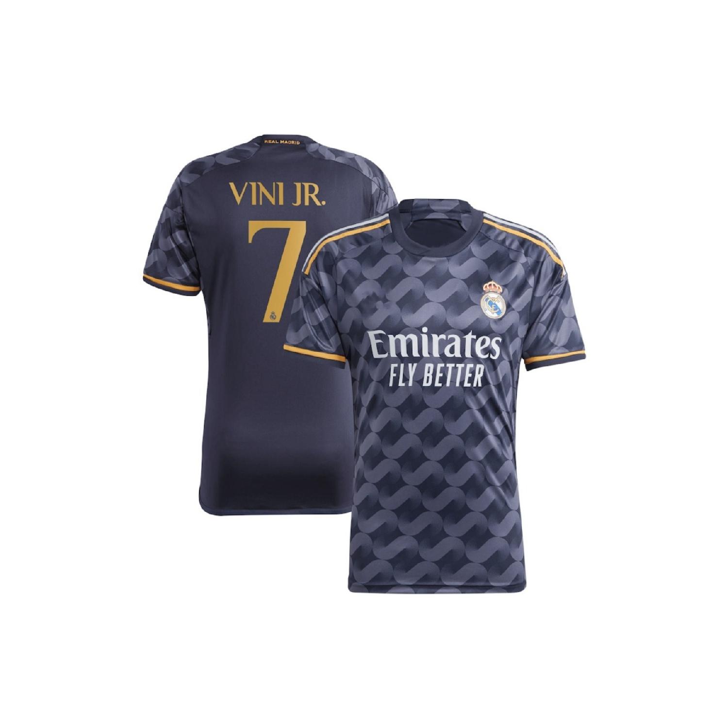 

Выездная майка Vini Jr нового сезона 2023/24 Реал Мадрид