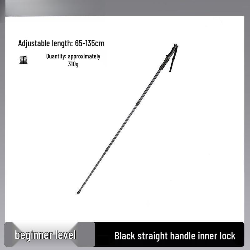 Telescopic Hiking & Trekking Poles with Inner & Outer Locks - Professional Climbing Gear for All Ages