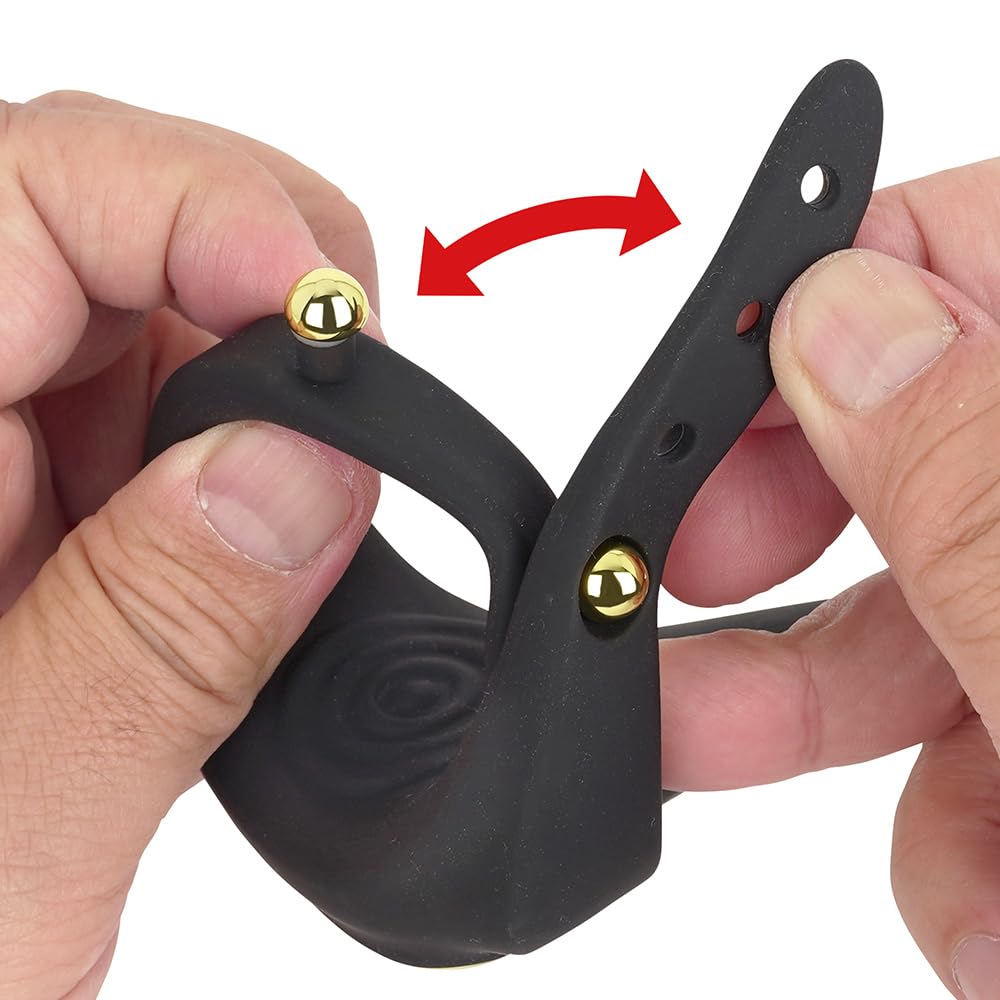 Andre Shop Anuscorpion Double 11 Vibration Remote Ring Beginner Double Stimulation of the Perineum and Slim Shaft Vibrating Plug Vibration, Modes,