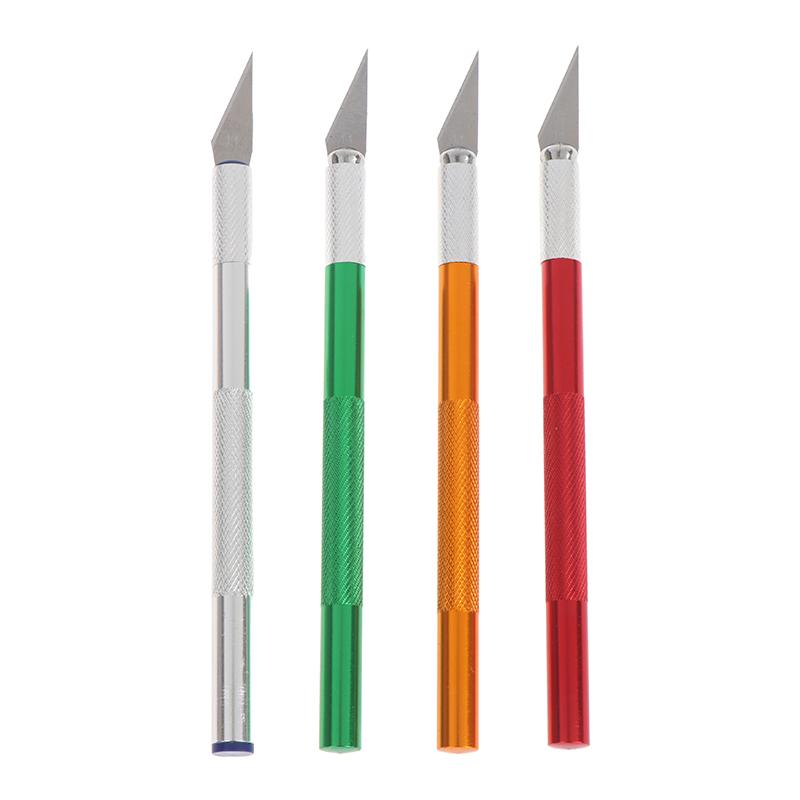 13Pcs Aluminum Alloy Carving Knives Precision Blades For Paper Cuttings Film Applications And Diy Craft Carving Sculpture Paper
