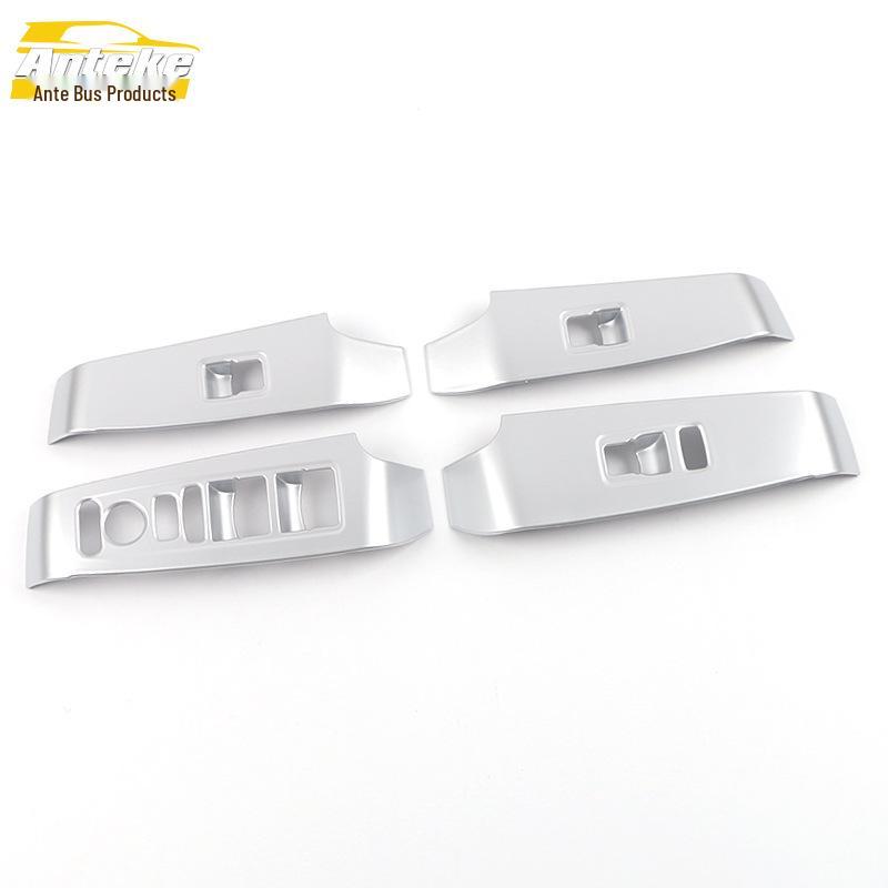 Fits 22 Eleventh-Gen Civic Models: Power Window Switch Decorative Frame & Armrest Button Sequins.