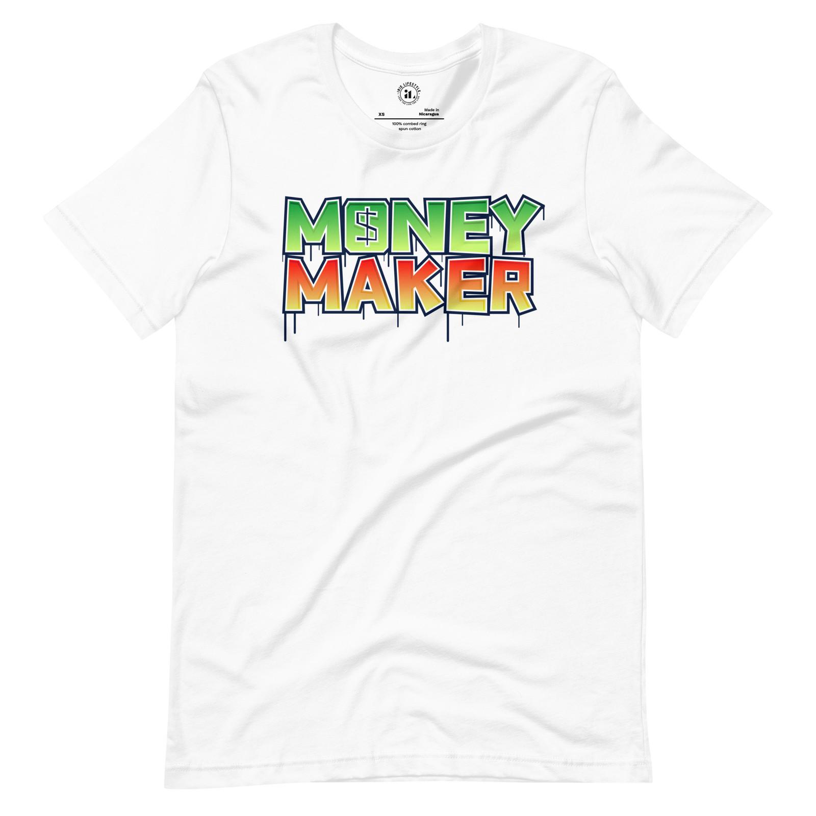 MONEY MAKER. Unisex t-shirt XXL