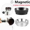 Coffee Tool Magnetic Attachment Dosing Funnel Espresso Dosing Funnel 51mm Compatible Magnetic Dosing Ring For Home Brewing Cafes