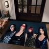 Band Singer A-aespa Kpop Bathroom Mat Non-Slip Laundry Room Mat Laundry Decor Balcony Child Living Room Toilet Rug