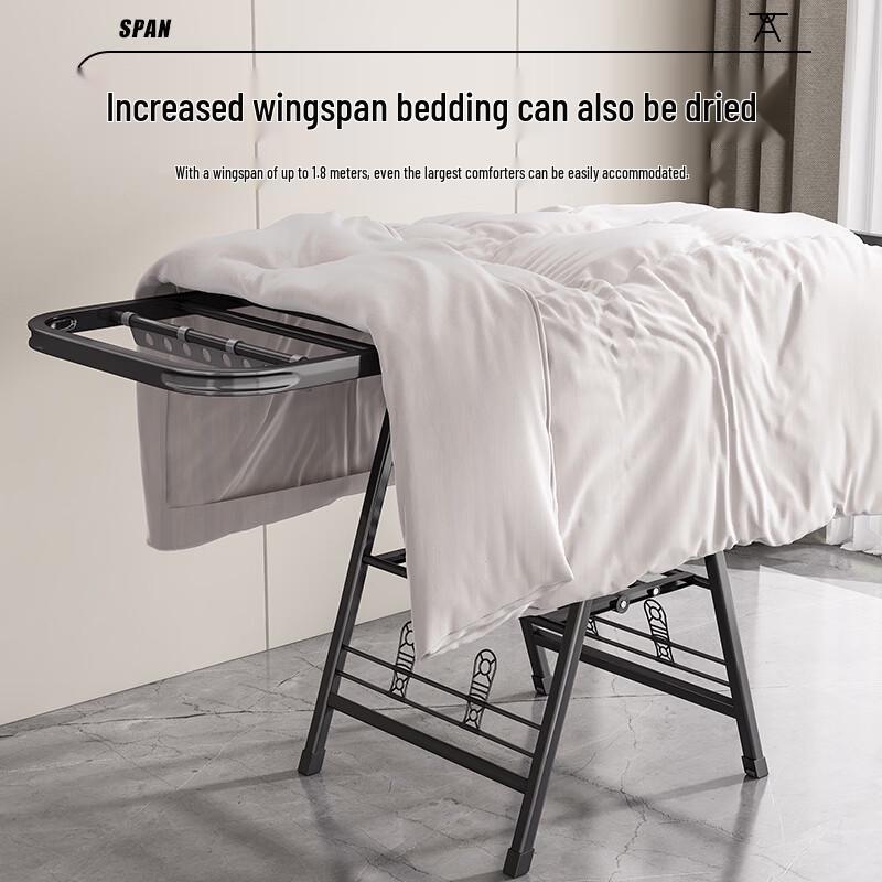 Multi-functional Folding Clothes Drying Rack