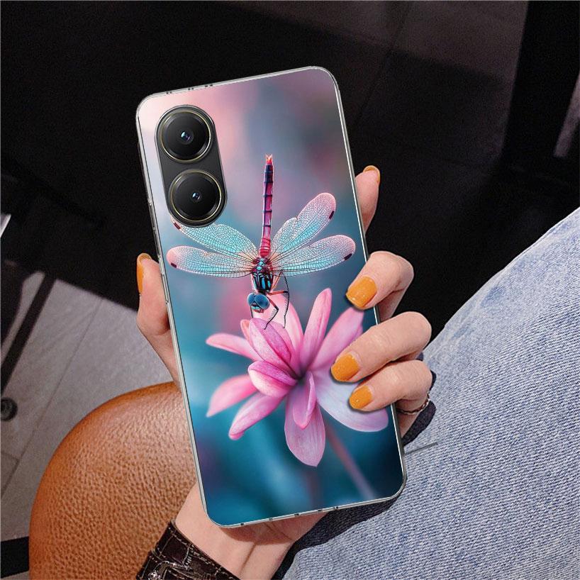 Beautiful Dragonfly Enthusiasts Phone Case For Xiaomi Poco X7 X6 X5 Pro F7 Ultra Redmi 15C 15 13C 13 12C 12 10 10A 10C 9 9A 9C 9
