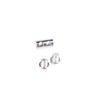 Adjustable Automatic Wire Rope Spring Hook Clothesline Picture Hanging Suspension Code Cable With Curved Hook