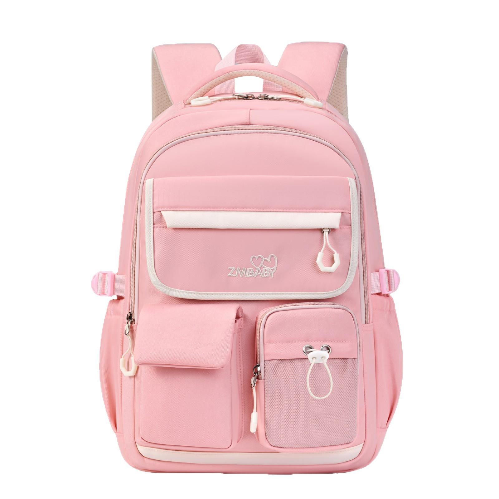 

Denim Schoolbag, Simple and Lightweight, Large-capacity Children s Backpack, Junior High School Students Backpack