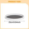 Lazy Tray Rotating Serving Pantry Storage Nonslip Spice Holder Turnable Organizer for Shampoo