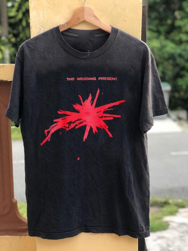 THE WEDDING PRESENT Band Black T Shirt Full Size S-5XL Unisex T-Shirt S