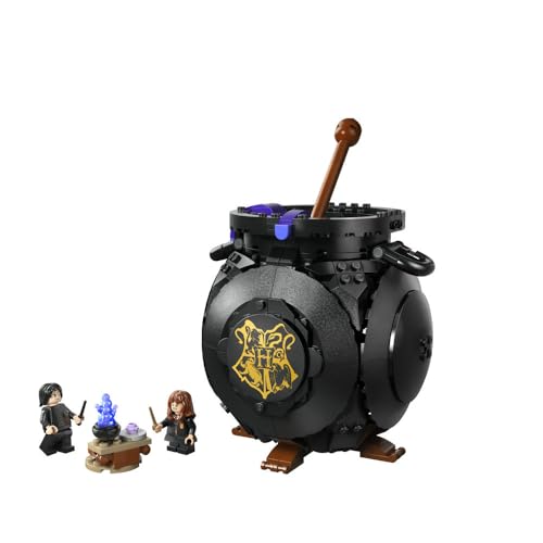 LEGO Harry Potter Cauldron: Secret Potions Classroom Toy - Birthday Present, Building Blocks, for Girls, Boys, Children (Ages 10, 11, 12), Elementary