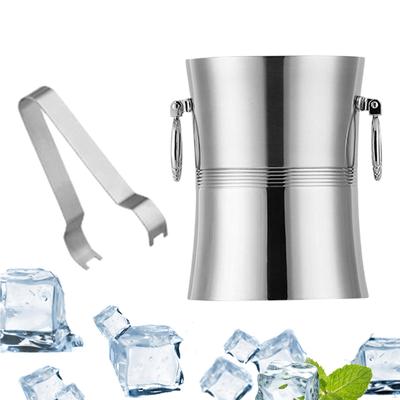 Doppelwandiger Eiswürfelbehälter Isolierte Edelstahlbehälter für den Haushalt
