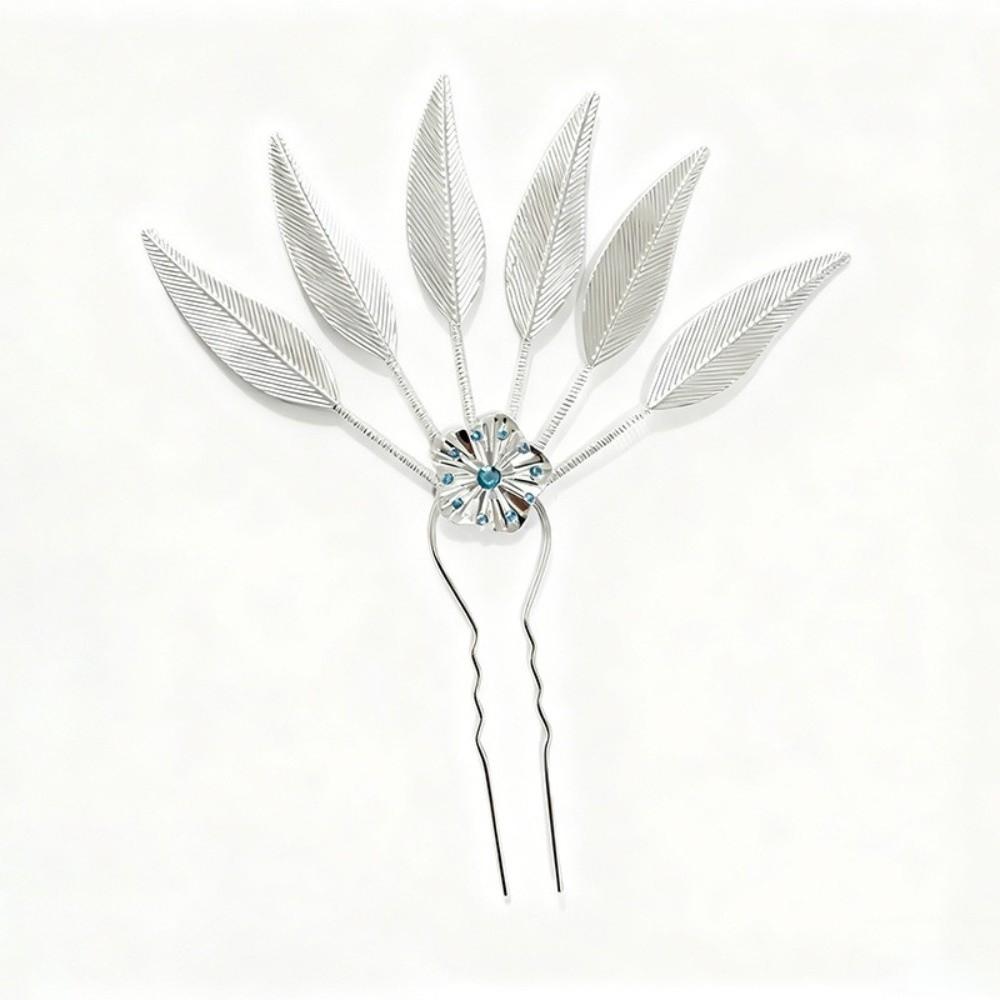 Blatt U-Form Haarnadel Ethnischer Stil Kopfschmuck Neue Metall Haarstäbchen Haar Accessoires
