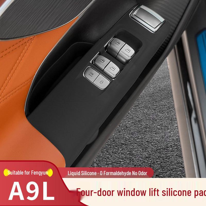 Chery Fengyun A9L Silicone Center Console & Window Button Protection Pad.