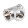3 Way T Shape Fitting Silver Tube Connector durable Water Cooling Fitting  Water Cooling Systems