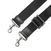 Inden Umhängetasche Sacoche Crossbody Hirschleder Schwarz x Schwarz Lack Libellenmuster [Indenya] 6614-01-008